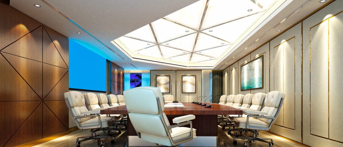 salle de réunion 3D atypique