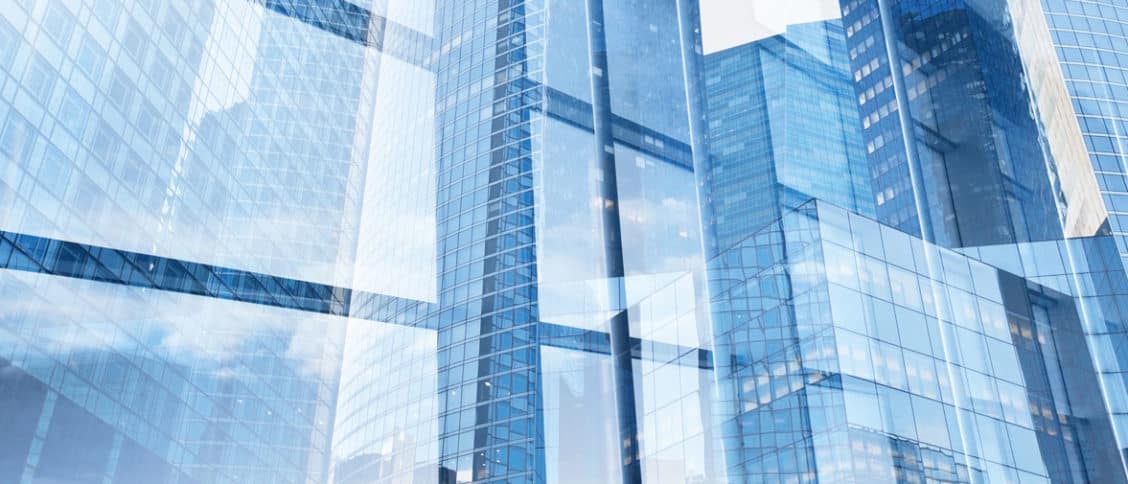 devantures de bâtiments professionnels